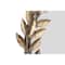 Hello Honey® 18.5" Framed Round Antique Gold Metal Laurel Wreath Wall Mirror